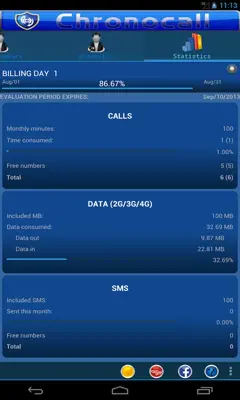 Chronocall android App screenshot 3